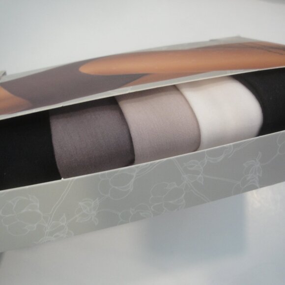 FELINA Women's Hipster Wide Waistband Pima Cotton Underwear 5 Pairs Size Small - Picture 6 of 6